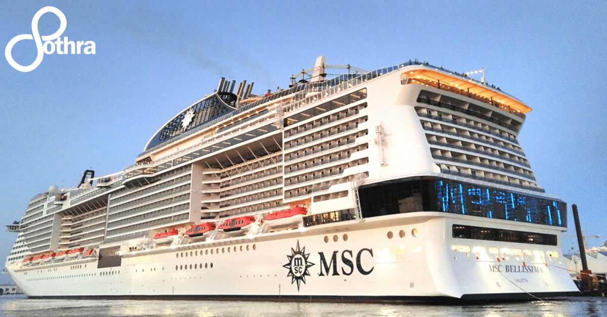 MSC Bellissima, una nave da crociera ad alta tecnologia