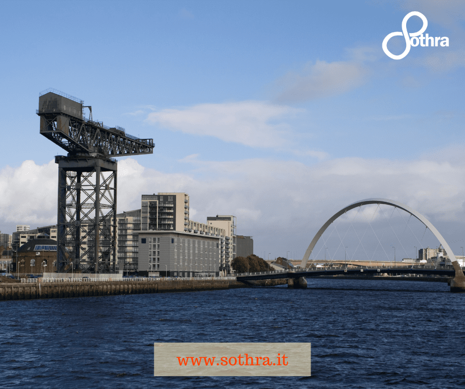 i dock di Glasgow